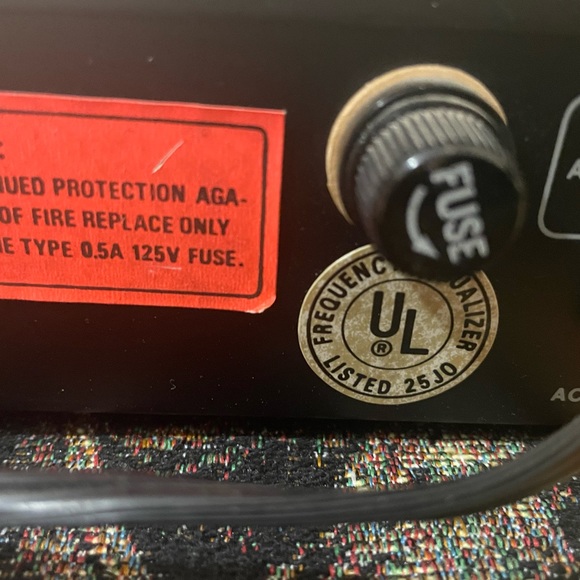 VIntage 1985 COUSTIC Graphic Audio Frequency Equalizer HEQ 7005A 10 Band - Picture 9 of 10